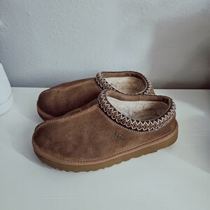 UGG Brown Suede Slippers